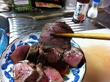 鹿モモ肉のアロゼ作り方手順8